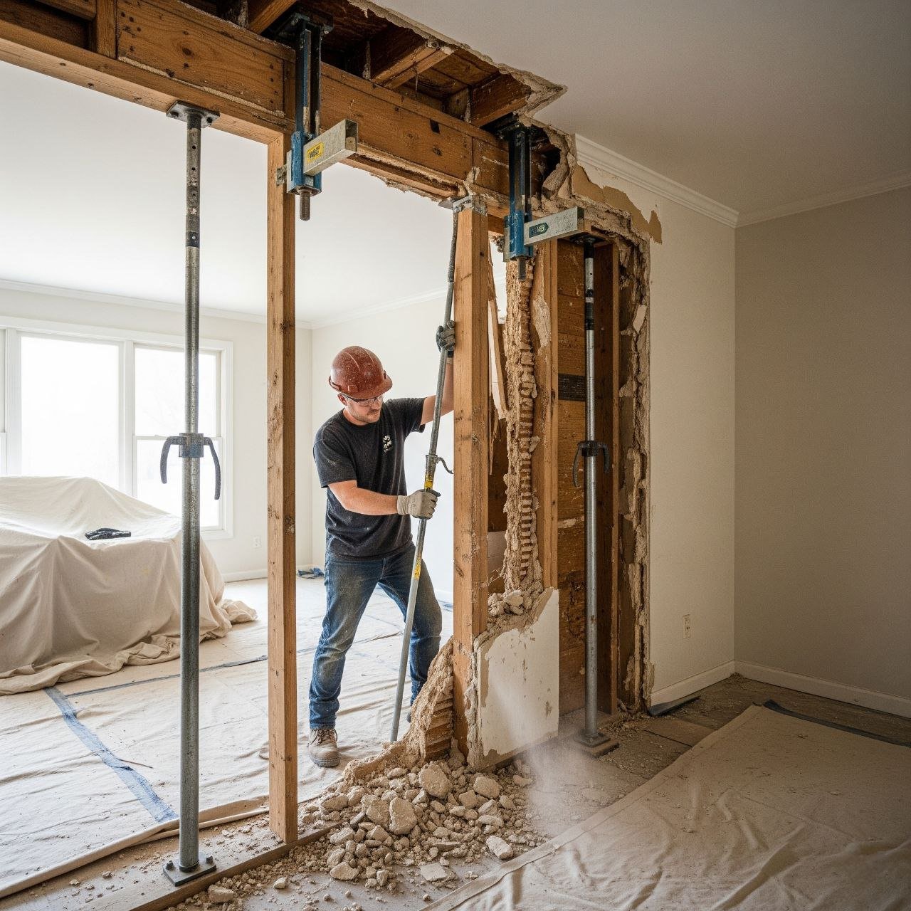 Load Bearing Wall Removal - San Diego